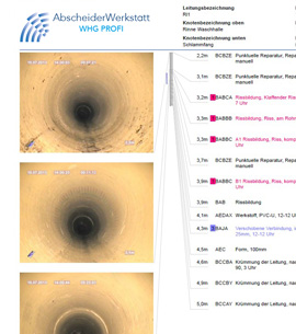 TV Untersuchung Rohr Kanal